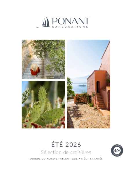 Couverture : Sélection de croisières — Été 2026