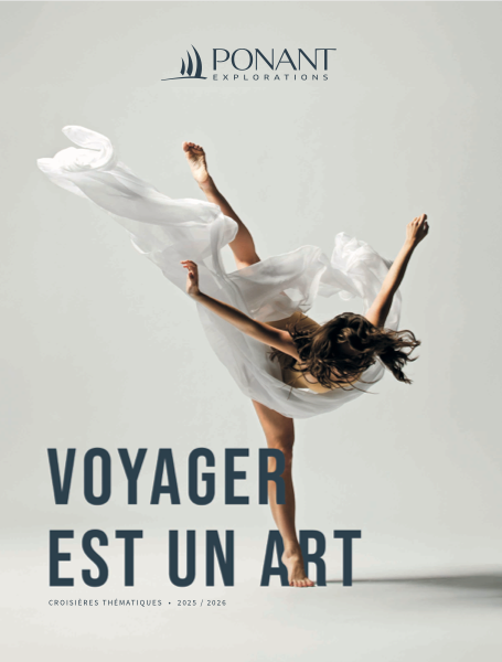 Couverture : Voyager est un art 2025-2026
