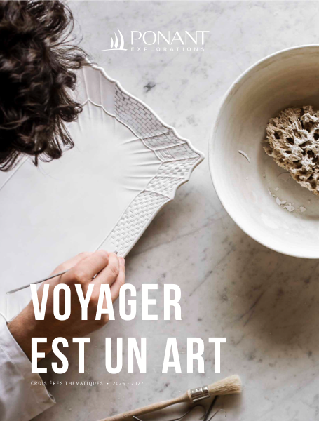 Couverture : Voyager est un art 2026-2027