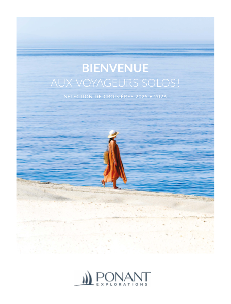 Couverture : Bienvenue aux voyageurs solos 2025-2026