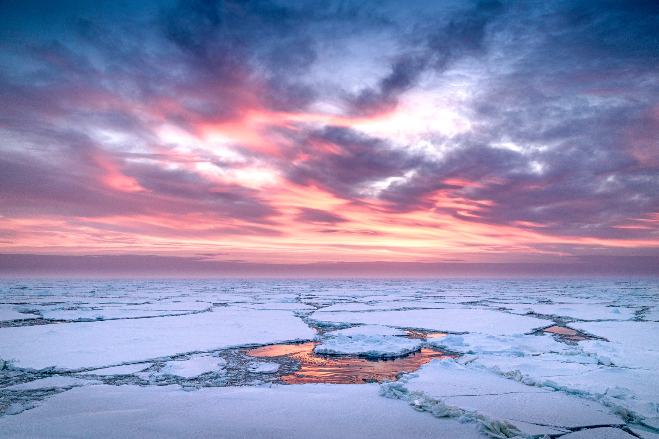 Mer de Weddell - Icebergs tabulaires