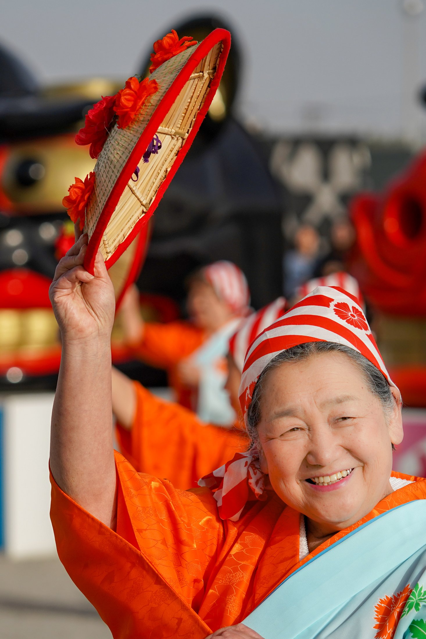 Japon - Danse et accueil à Sakata