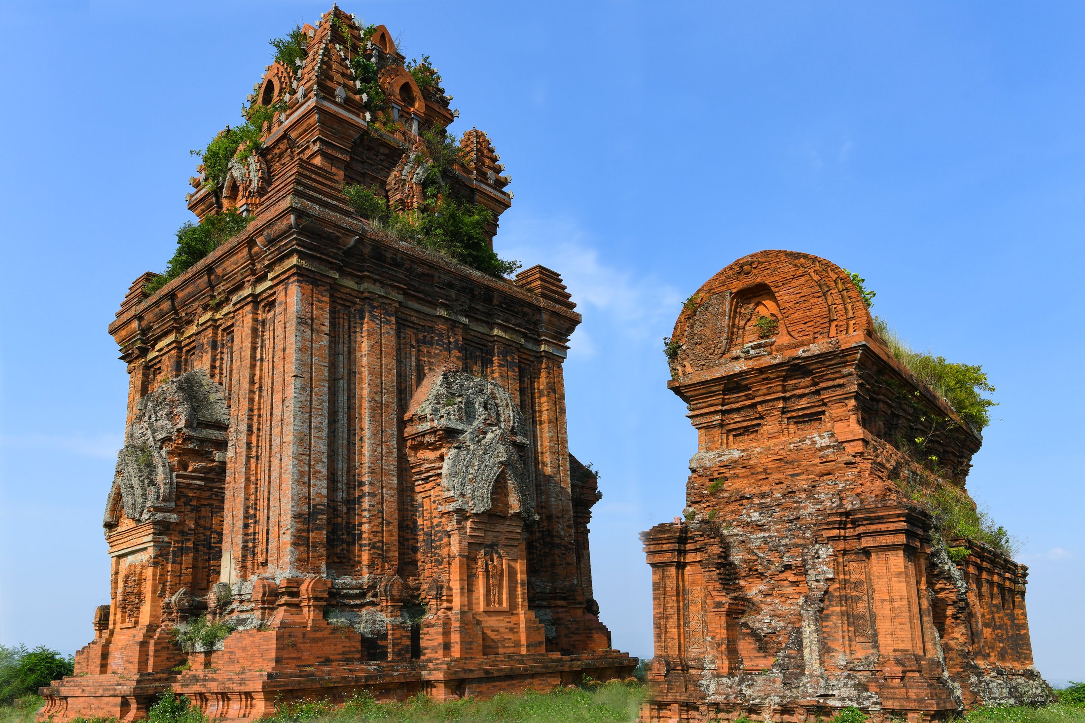 Vietnam - Temple Cham, Quy Nhon, ancien royaume Champa XIe siècle