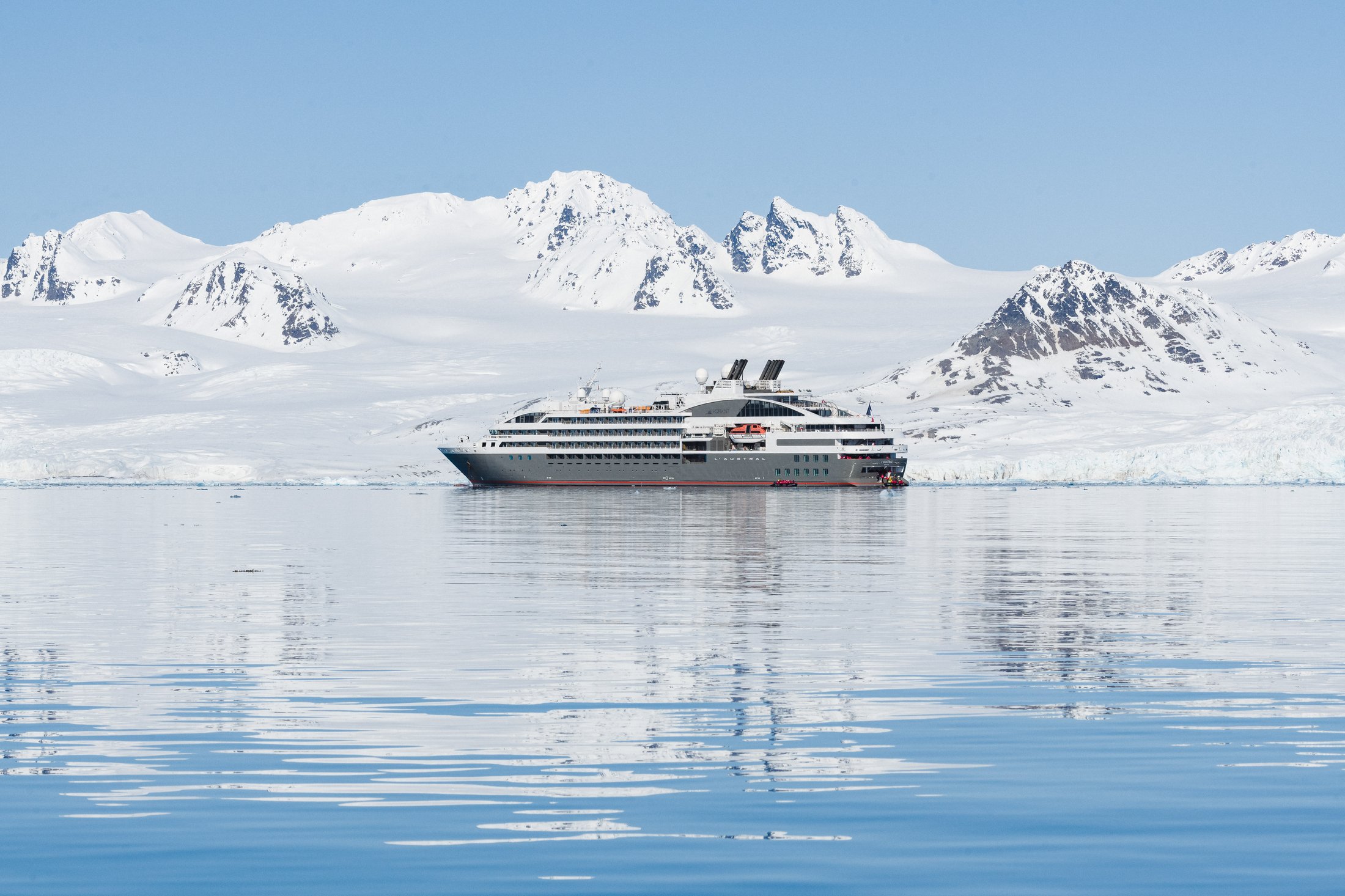 Glacier Lilliehookbreen au Spitzberg, Svalbard