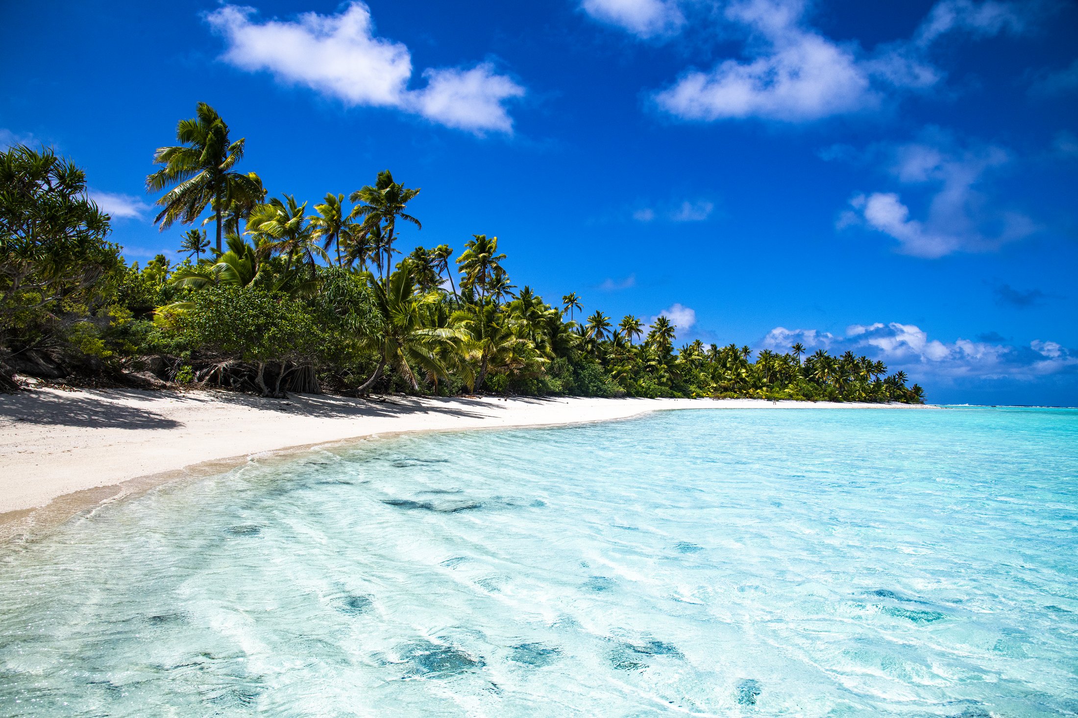 Lagon turquoise d'Aitutaki, Polynésie française